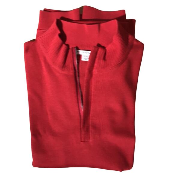 NWOT. Cutter& Buck Cotton Knit Sweater. L - Picture 1 of 5